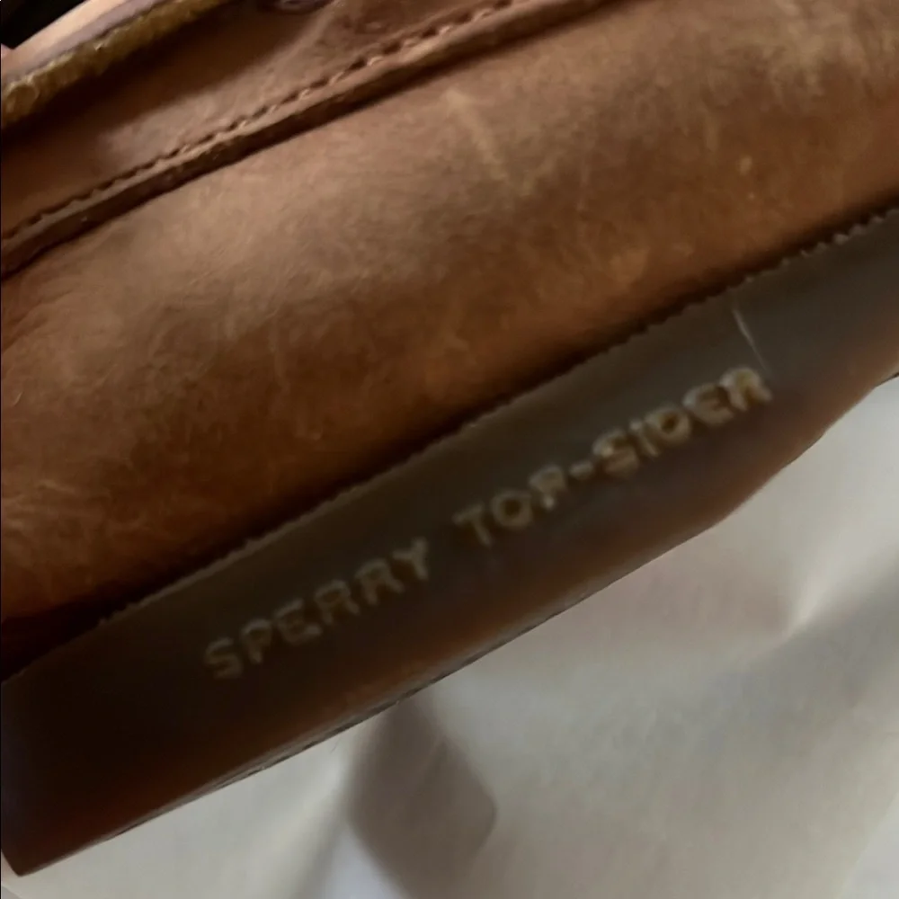 Sperry Brown Leather Boat Shoes - Women's Flats
